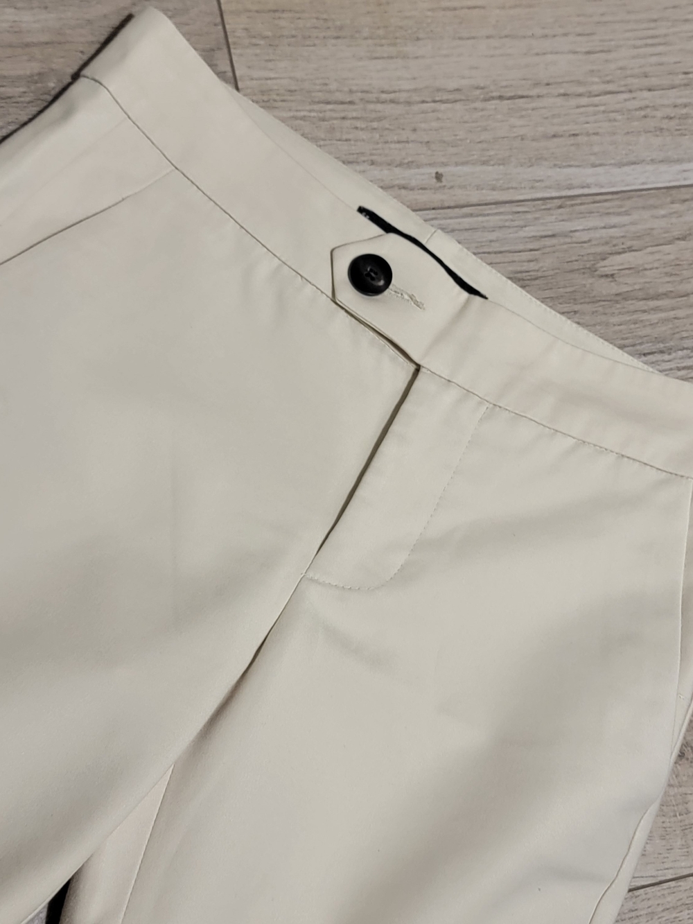 Mango Women's Cream Straight-Leg Dress Pants - Picture 4 of 4
